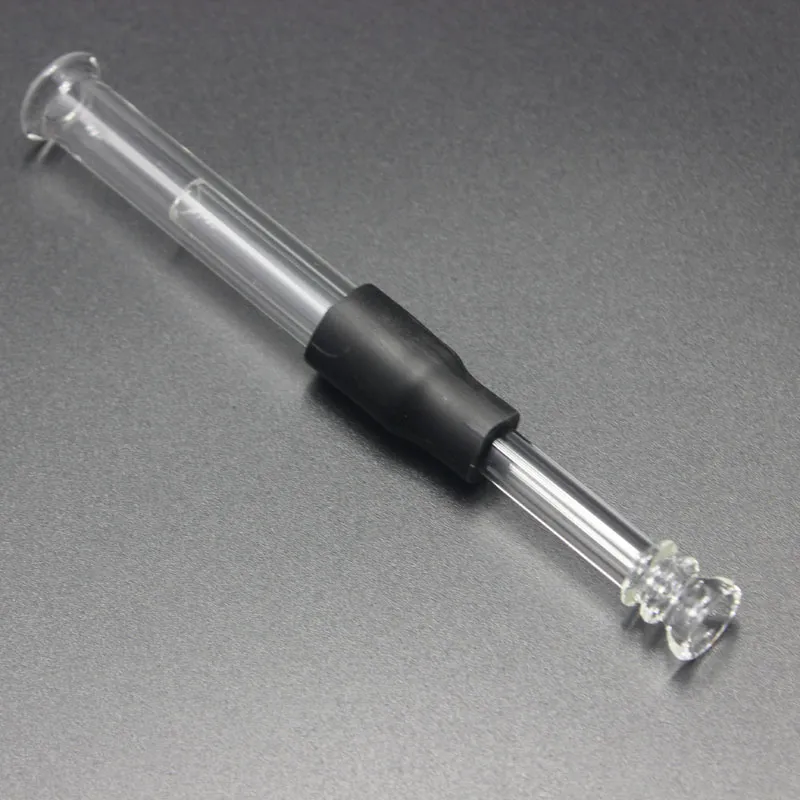 4 inch Easy Slider Glass Blunt A discreet Pipe that can hold more and more Mini Hand Pipe
