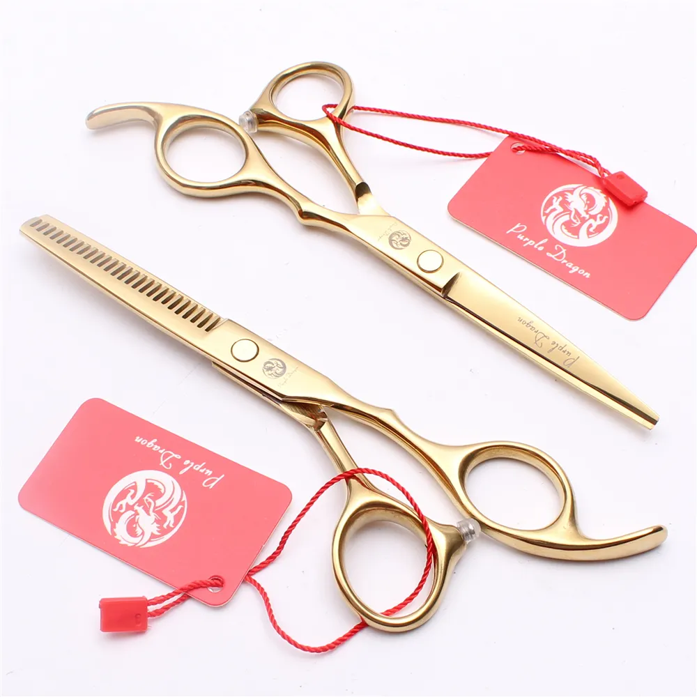 50 st Z1005 55quot 60quot Japan Steel Purple Dragon Hairdresser039S SCISSORS Barber Shop Cutting Shears Thinning Shears P4359336