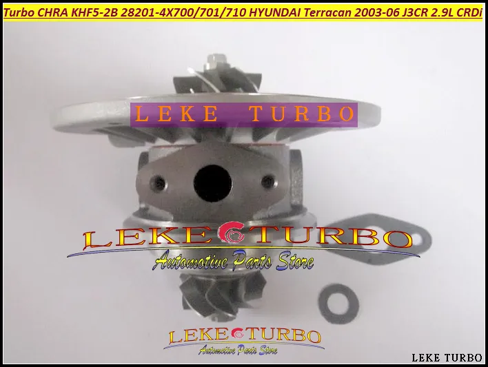 خرطوشة Turbo CHRA RHF5 KHF5-2B 28201-4X700 28201-4X701 28201-4X710 شاحن توربيني لهيونداي تيراكان 3-06 J3 J3CR