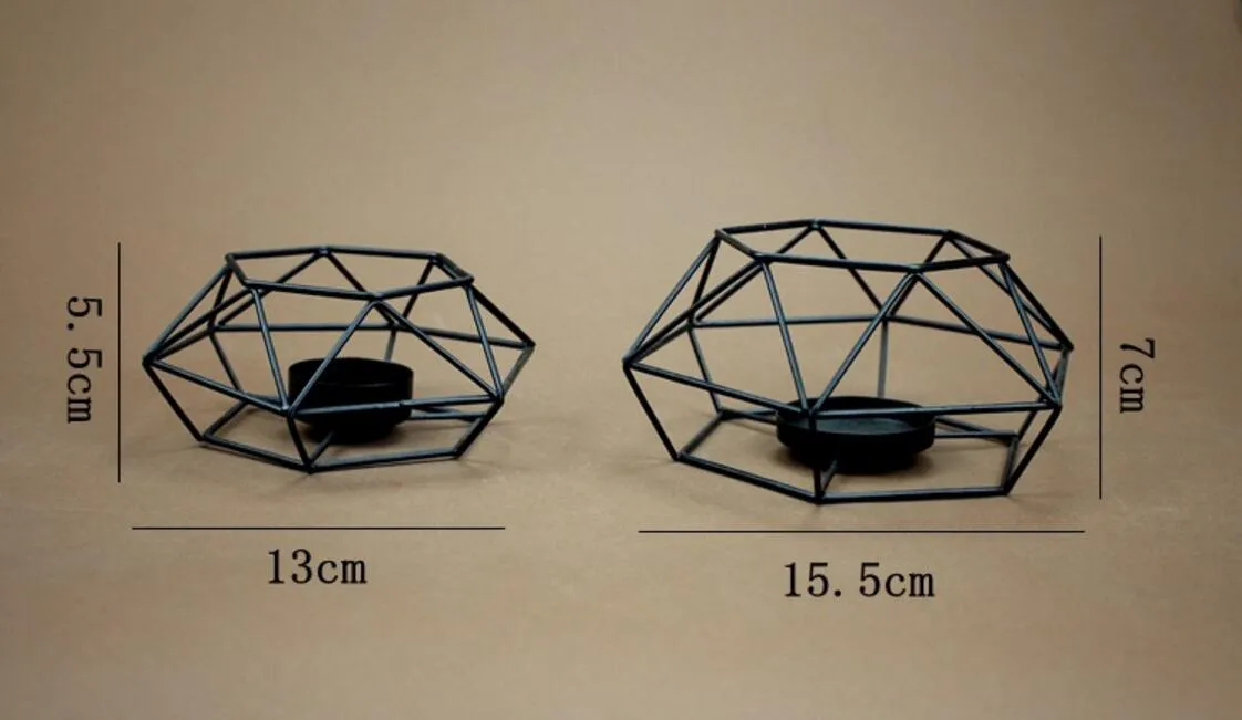 American Wedding Iron Candlestick Holder Kmart Large Capacity, Creative