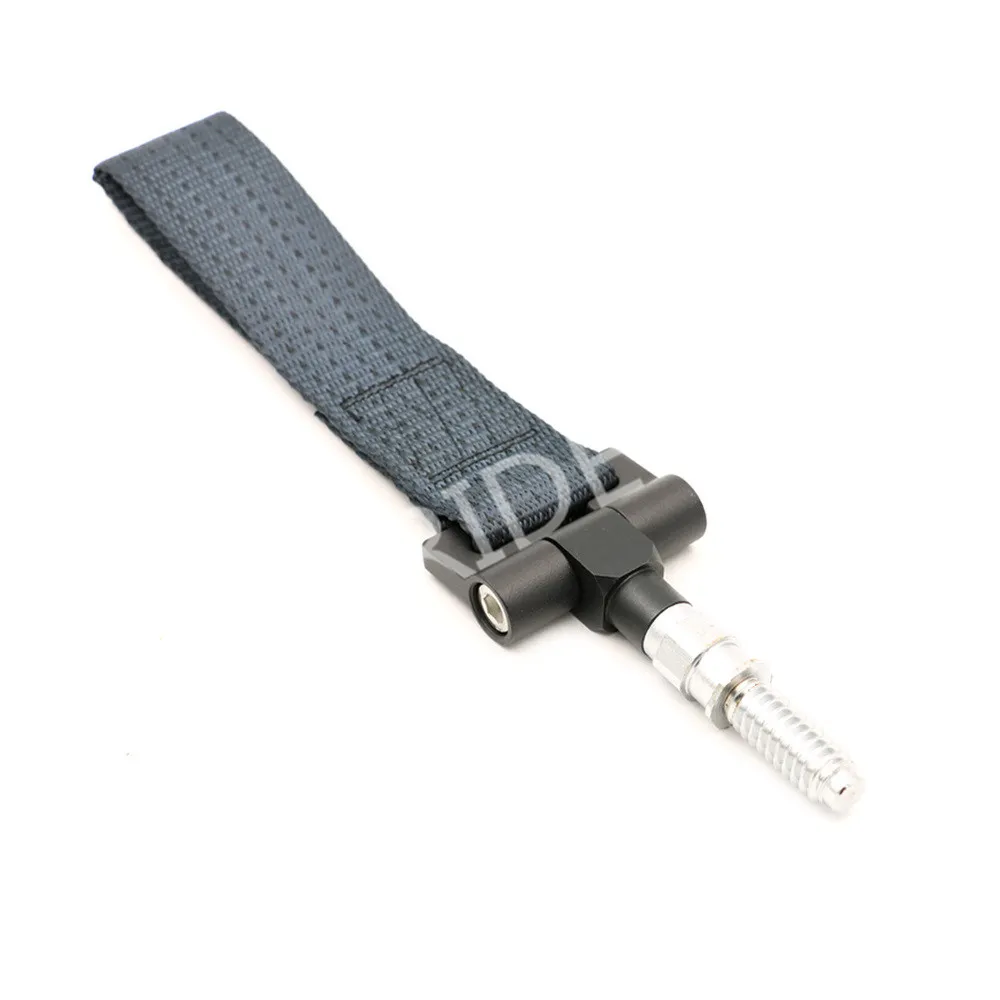 Billet Aluminum Universal Car Trailer Ring Tow Towing Hook Strap