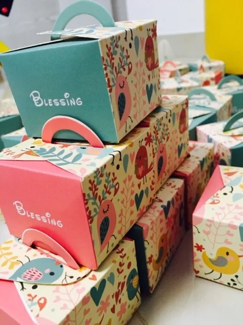 Princesse fête fournitures bébé douche faveur boîte boîte à bonbons décorations de fête d'anniversaire enfants événement fête/événements de mariage