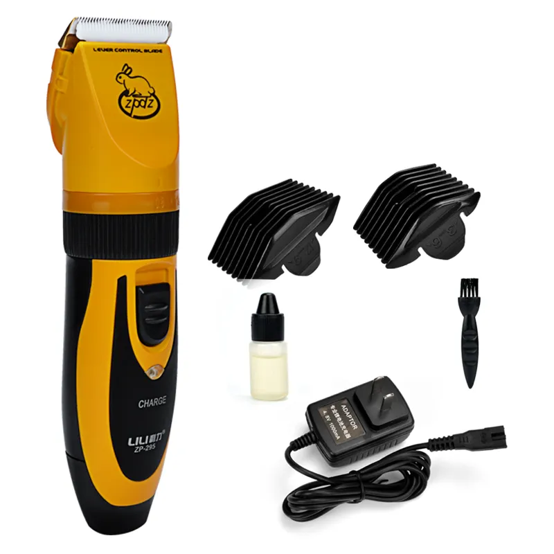 35 W Profesyonel Kedi Köpek Saç Giyotin Şarj Edilebilir Elektrikli Tımar Pet Clippers Hayvanlar Tıraş Makinesi Saç Kesimi Makinesi AC110-240V AB