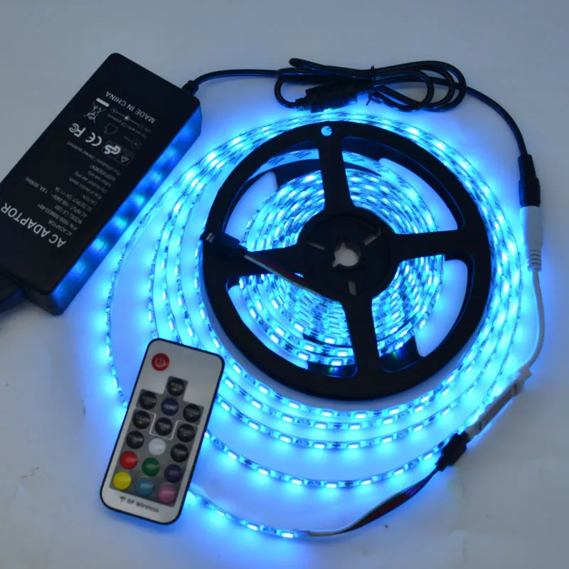 DC12-24V 17 key mini RF wireless led RGB remote controller with 4pin female to control led strip SMD 5050 lighting and module