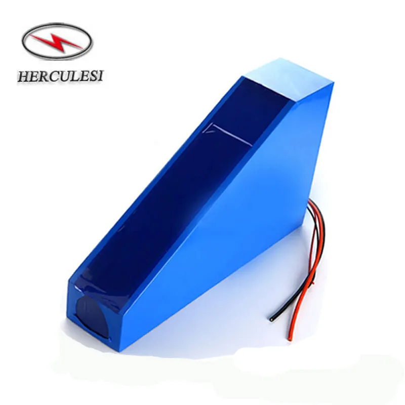 3000W 2500W 60 Volt Electric Bicycle Lithium Battery 60V 28Ah Triangle Li Ion 16S8P 18650GA Ebike Battery Powerful Free Taxes