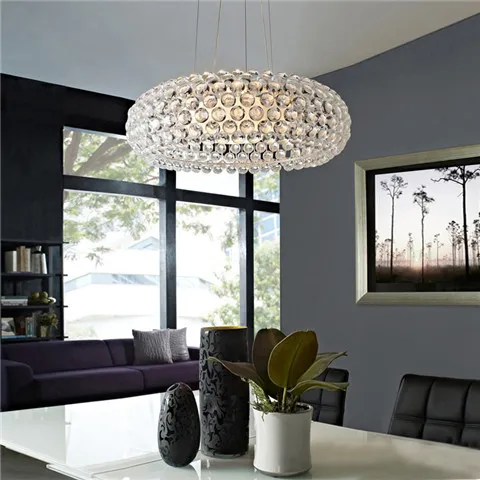 Bedroom Foscarini Caboche Ball Pendant Lamp Light Dia35 50 / 65CM Ac90-260v Modern chandelier for livingroom hotel K-PL065T