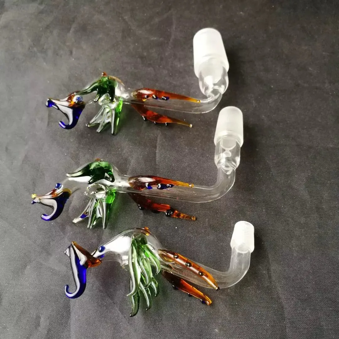 Accessori bong in vetro Phoenix pot, pipe in vetro colorato mini multi-colori pipe a mano migliori pipe in vetro cucchiaio