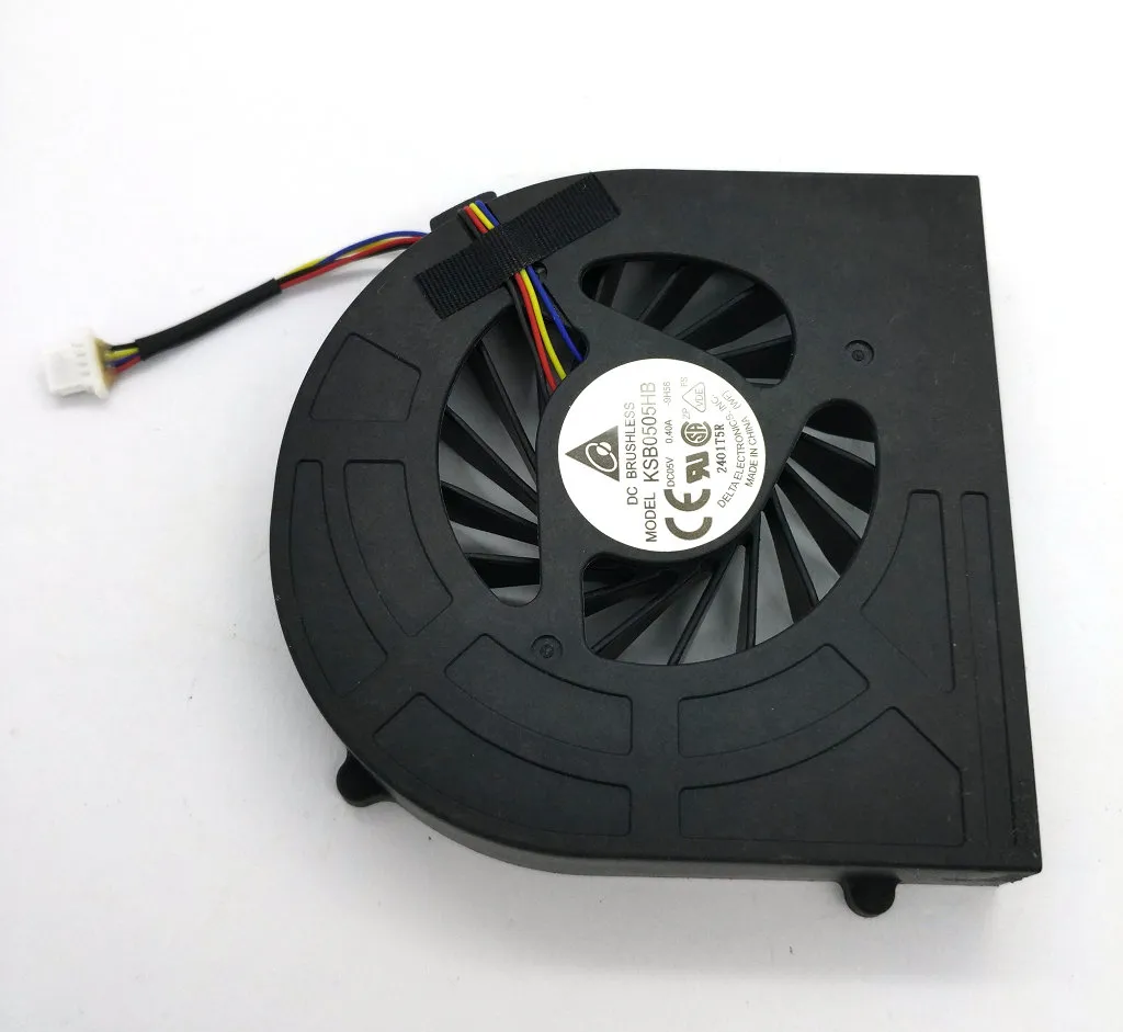 Nouveau ventilateur de radiateur de refroidissement de processeur pour ordinateur portable d'origine pour HP Probook 4520 4520s 4525s 4720S KSB0505HB-9H58 DC5V 0.40A