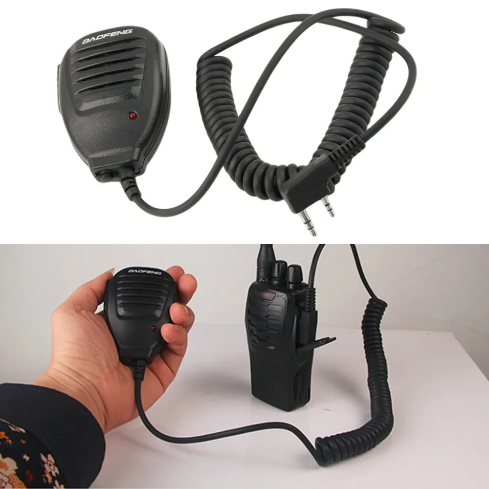 Baofeng 2 Way Radio Speaker Mic For Baofeng BF 888S UV 5R UV 5RA UV 5RB UV 5RC UV 5RE Radio
