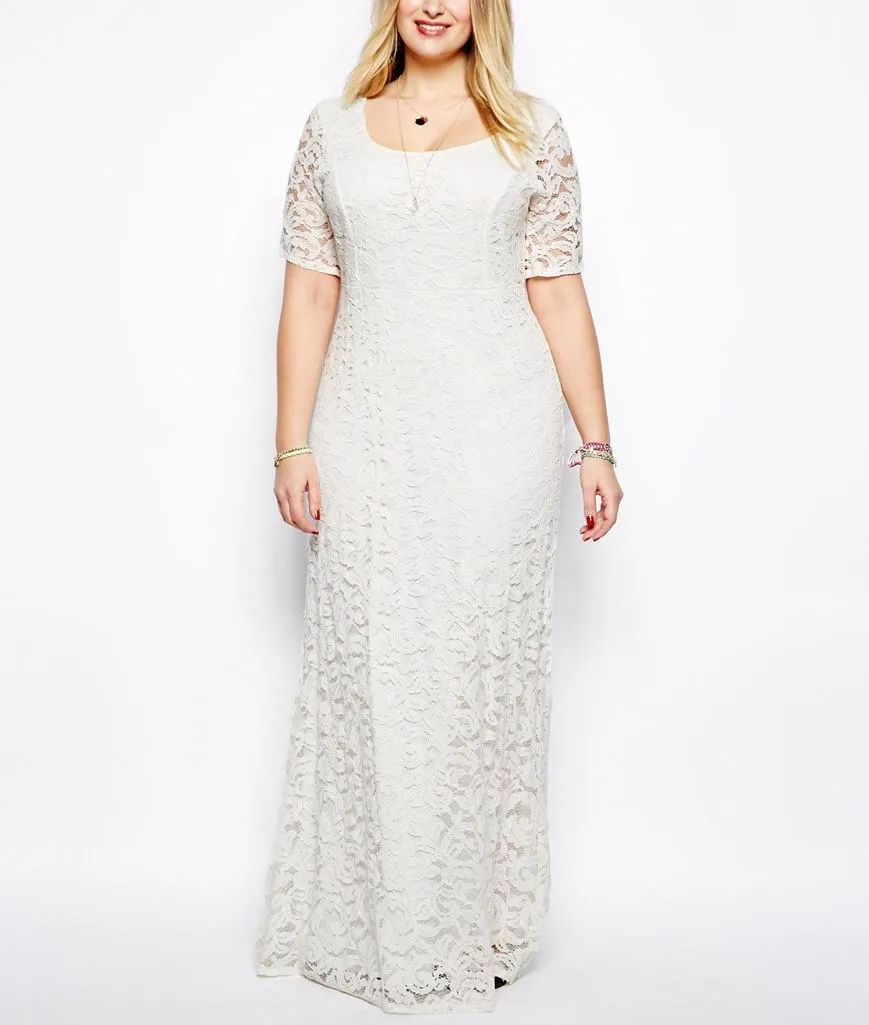 Plus Size Trouwjurken Bruiloft Gastjurk Bruiloft Gast Lange Avond Party Formele Moeder van de Bridemaid Jurk Formele avond Prom