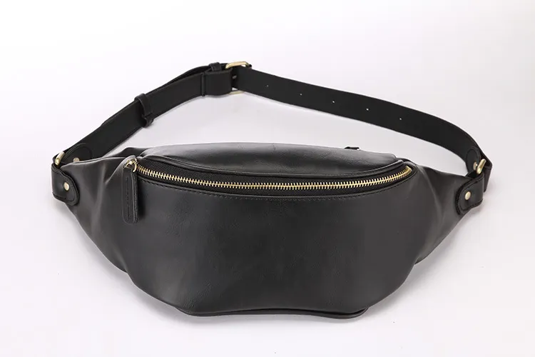 3pcs Messenger Bag High Quality Retro Men Fashion Outdoor Sports Leisure leather Shoulder Bags Chest Pack Hiking Waist Sling Bag