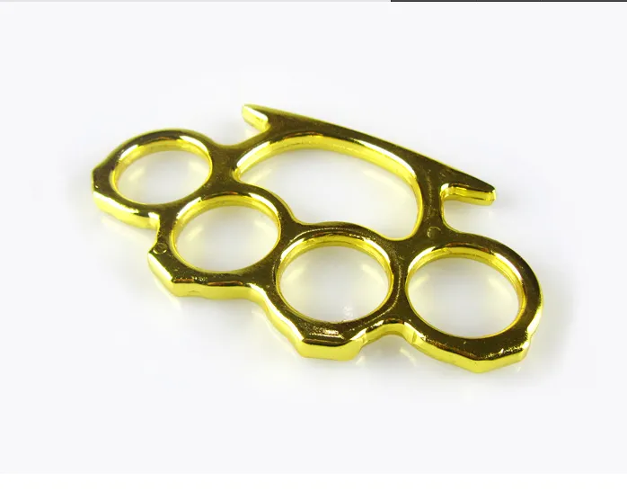 Defensemen Thin Knuckle Dusters Alloy Brass Knuckles Silver And Gold