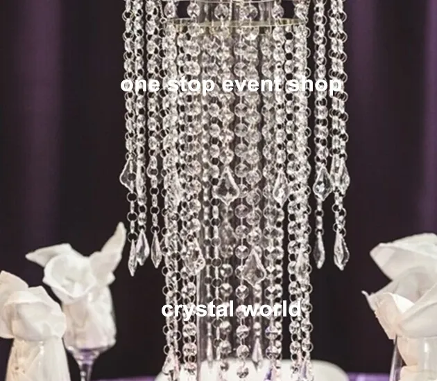 Sliver Mental with the Crystal Trump Gatsby Wedding Father Centrepieces