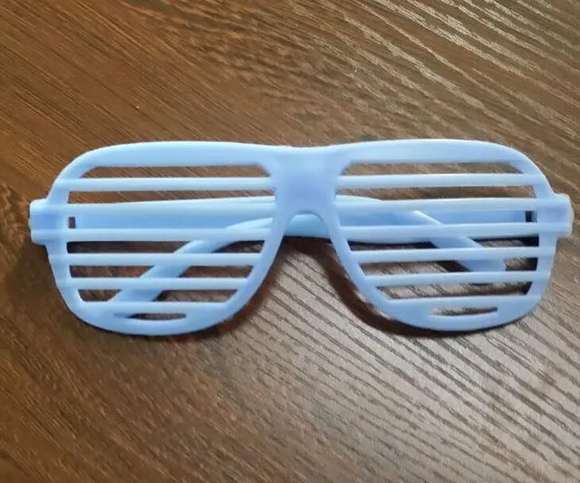 Nuovi migliori prezzi Shutter Glasses Full Shutter Occhiali da sole in vetro tonalità di moda gli occhiali da sole del partito del club spedizione gratuita