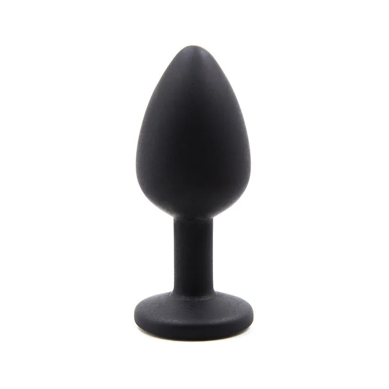 Silicone Anal Sex Toys for Women and Men Erotic Butt Plugs with Colorful Crystal Jewelry Adult Beads Anus Product Anal Plug7