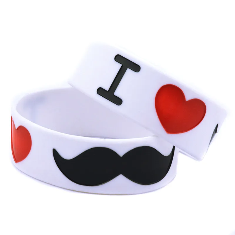 Mayday Parade Black & White Silicone Bracelet – Hot Topic #B2094