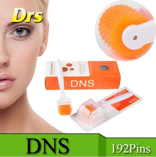 Top Qualité DNS 192 Tianium Micro Aiguilles Derma Rouleau Dermaroller Système Soins de La Peau Microneedle Rouleau Thérapie Infirmière Système