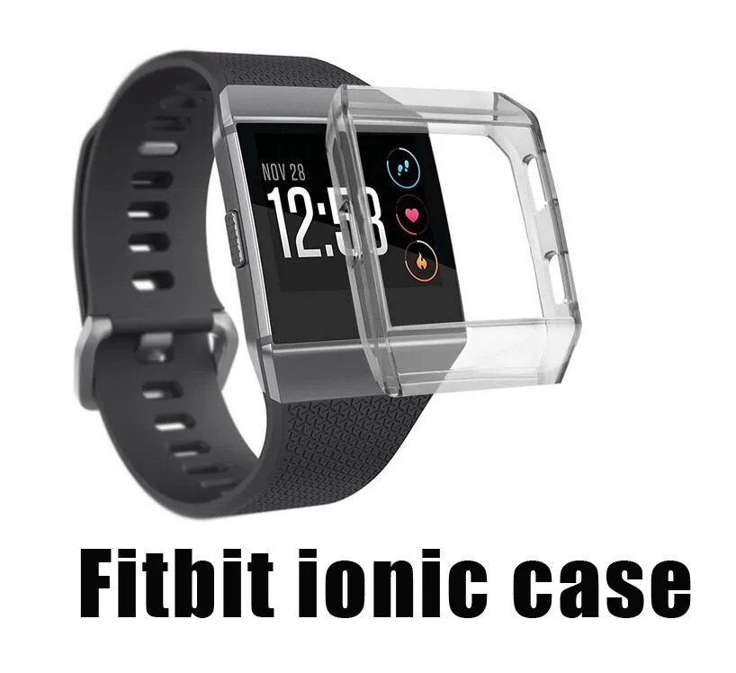 Custodia protettiva in TPU ultra sottile di ricambio per smartwatch Fitbit Ionic