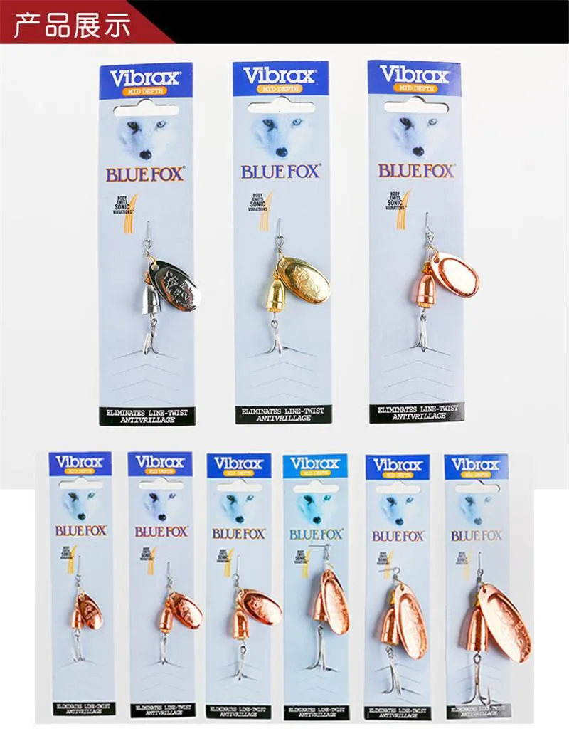 Spinner Bait Fishing Lure Hook 6 Size Freshwater Spinnerbaits VIB Blades  Metal Jigs Lures From Rainbowjack, $38.98
