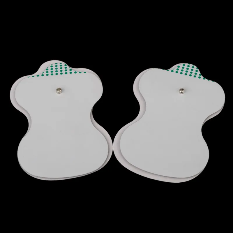 Groothandel 30 stks / partij Duurzame TENS-elektrode pads voor digitale tentherapie Acupunctuur Machine Massager Vervanging Pads Gezondheidszorg