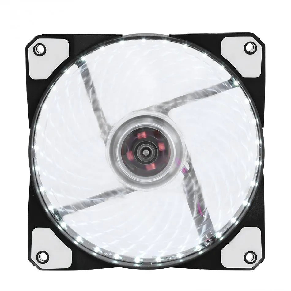 LED Silent Fans Radiating Heatsink Cooler Cooling Fan For Computer PC Heat sink 120mm fan 3 Lights 12V Luminous 3Pin 4Pin Plug