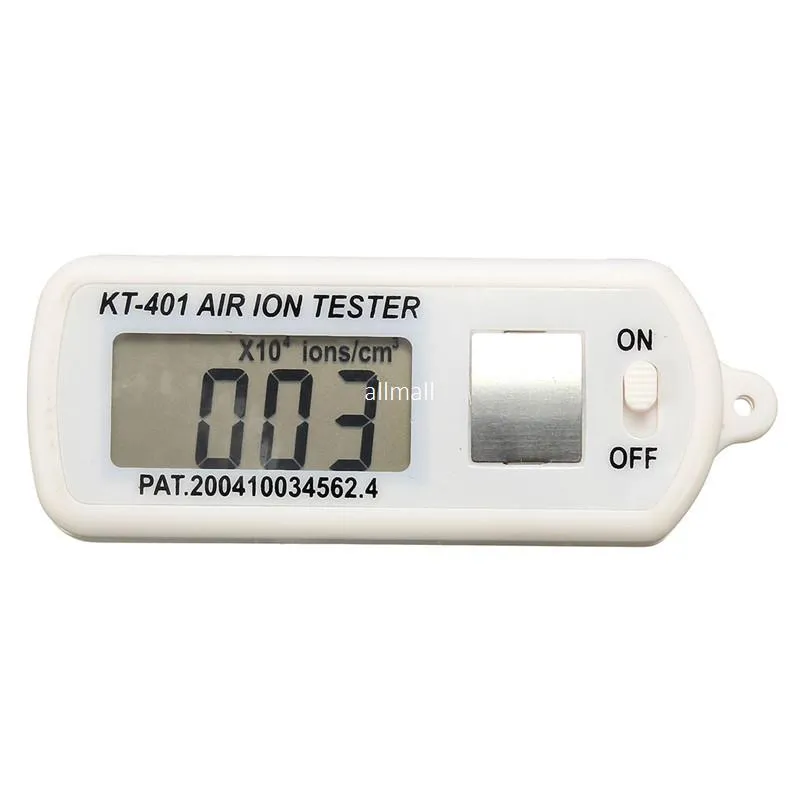 Freeshipping High Quality Air Ion Tester Meter Counter -Ve-negativa joner med högsta maximala håll