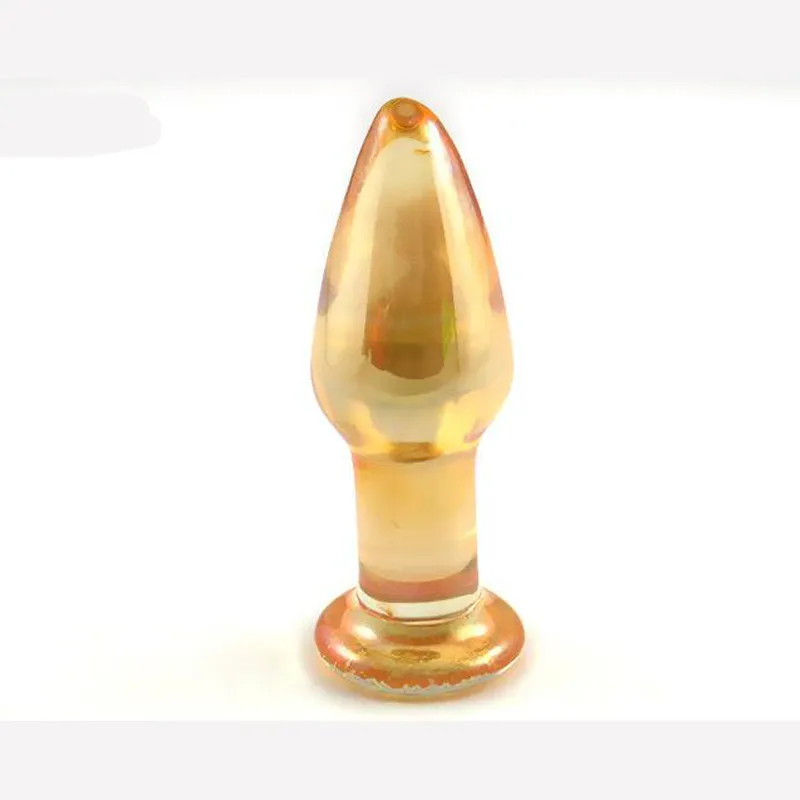 Cristal anal gode pyrex verre godemichet anal bite artificielle mâle pénis femelle masturber adulte sex toy pour femmes hommes gay