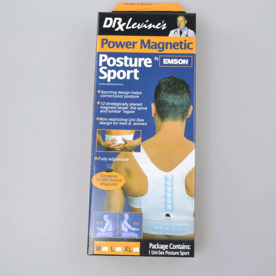 Magnetic Posture Corrector Brace - Adjustable Upper Back Support,  Orthopedic Shoulder Correction, Breathable Sports Corset