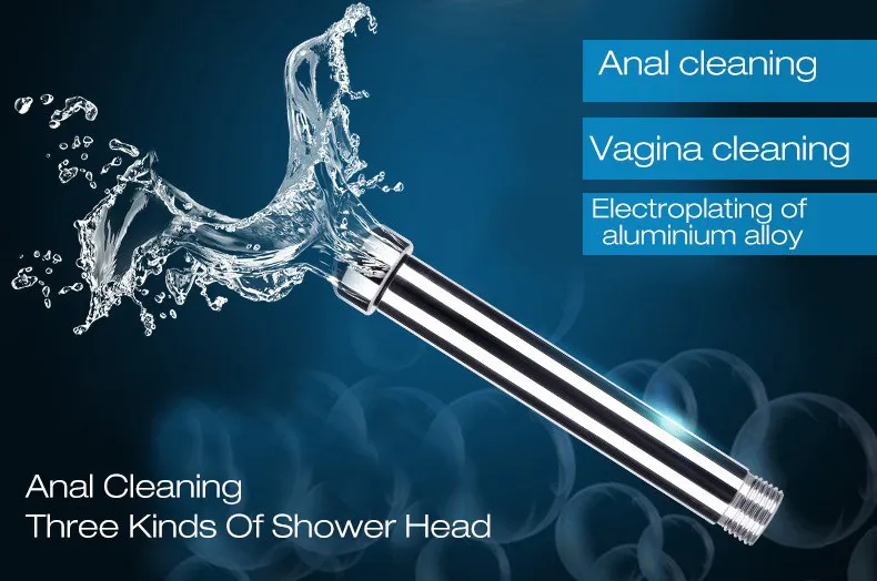 Enemator Anal Clean Enema Bidet Small Shower Head Vaginal Washing