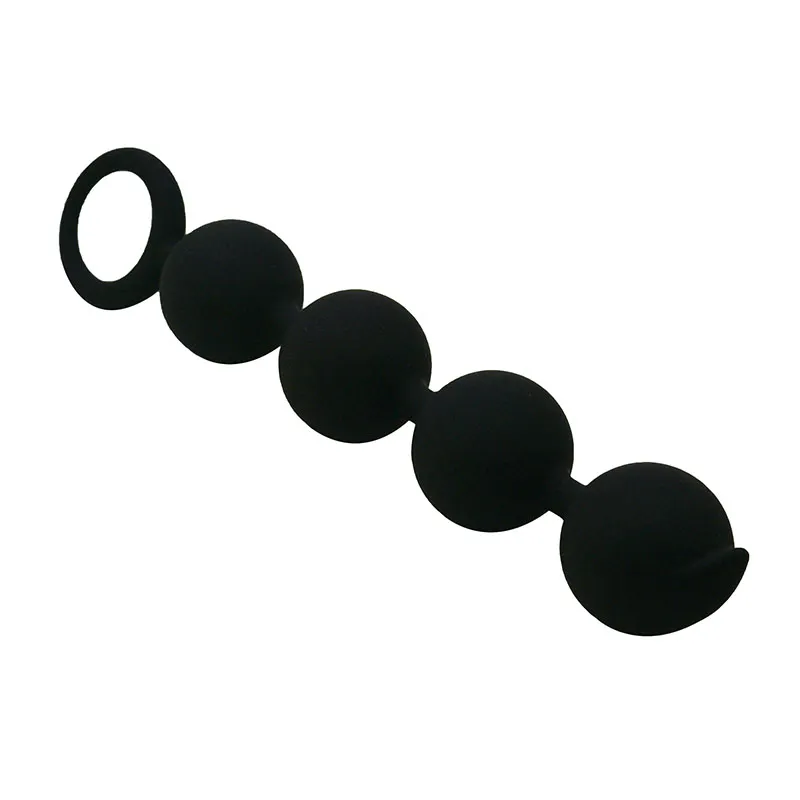 Silicone Anal Beads Stimulator Unisex Butt Plug Anal Sex Leksaker för Kvinnor Vuxenprodukter Anal Leksaker för nybörjare 17402