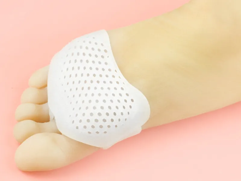 / partij Cellulaire ademend zachte siliconengel Teen pads Hoge hak shock antislip-resistent metatarsal voet pad voorvoet pad