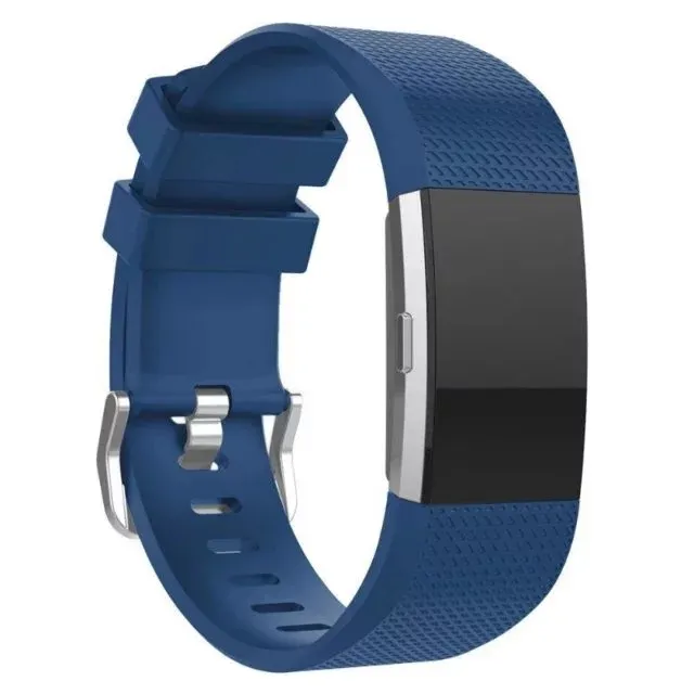 Bandas de Substituição de silicone Para Fitbit Charge 2 Pulseira de Relógio de Pulso Banda Pulseira pulseira esporte 10 pçs / lote