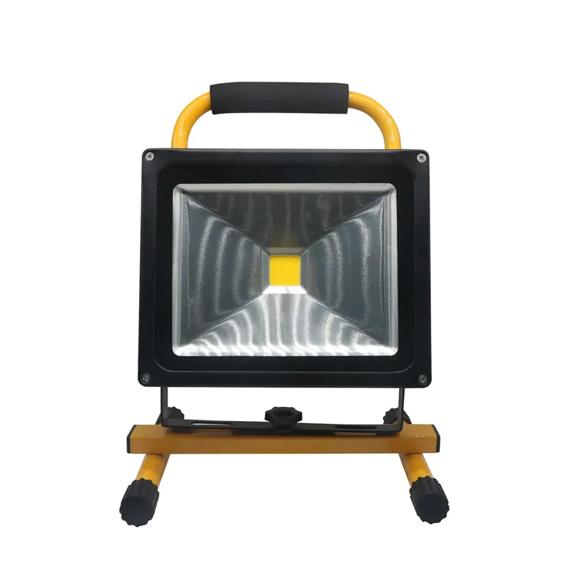 Edison2011 12V Led Flood Light 10W 20W 30W 50W Impermeabile IP65 Ricaricabile Portatile Faretto Proiettore Lampada da campeggio