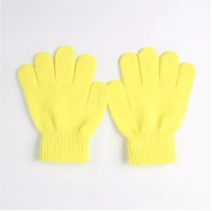 Mode enfants enfants gant magique mitaine fille garçon enfant extensible tricoté hiver gants chauds choisir Color6315355