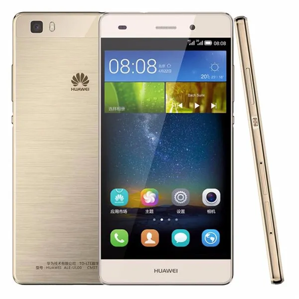 Oryginalny Huawei P8 Lite 4G LTE Telefon komórkowy Hisilicon Kirin 620 Octa Core 2 GB RAM 16GB ROM Android 5.0 calowy HD 13.0mp OTG Smart Telefon komórkowy