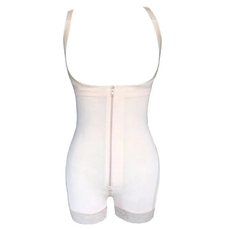 Liposuction Compression Bodyshaper Underbust Post Surgery Slimming Waist Trainer Tummy Control Underwear Butt Lifter Zipper Body Shaper