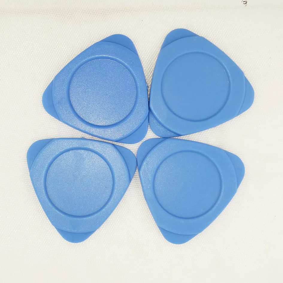Thicker Blue Plastic Trilateral Pick Pry Tool Prying Opening Shell Repair Tools Kit Triangular Plate for Mobile Phone Tablet Compu6884165