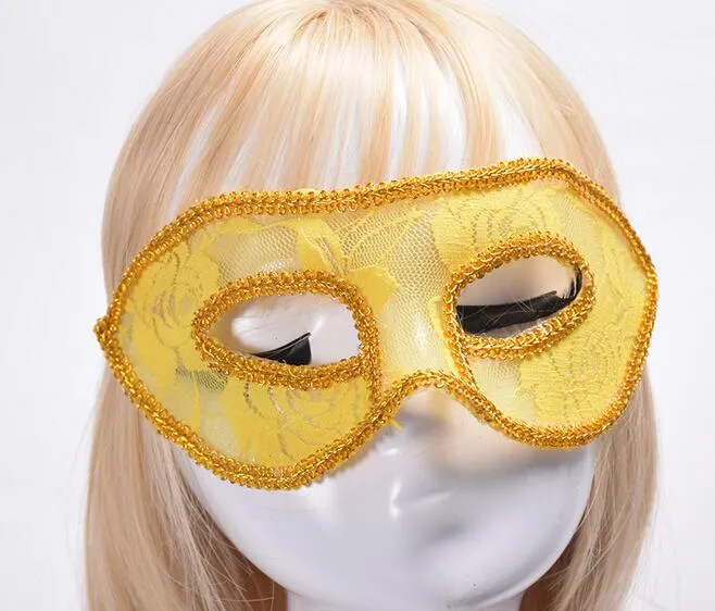 Venezianische Maskerade-Spitze-Damen-Männer-Maske für Party-Ball-Abschlussball-Mardi-Gras-Maske G764