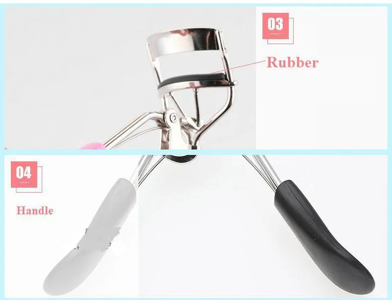 2017 Curl Eyelash Curler Eyelash Cosmetic Makeup Redler Olhos Curling Olhos Tweezers para Acessórios para Ferramentas de Maquiagem de Cílios9232627