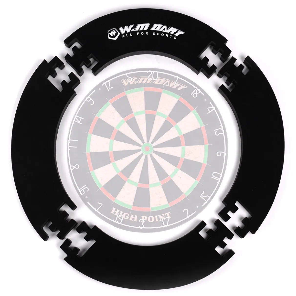 Winmax EVA Surround Für Datenplatinen 4 Stück Schwarzer Eva Wandschutz  Dartboard Surround Für 18 Zoll Borsten Dartboard Von 23,5 €