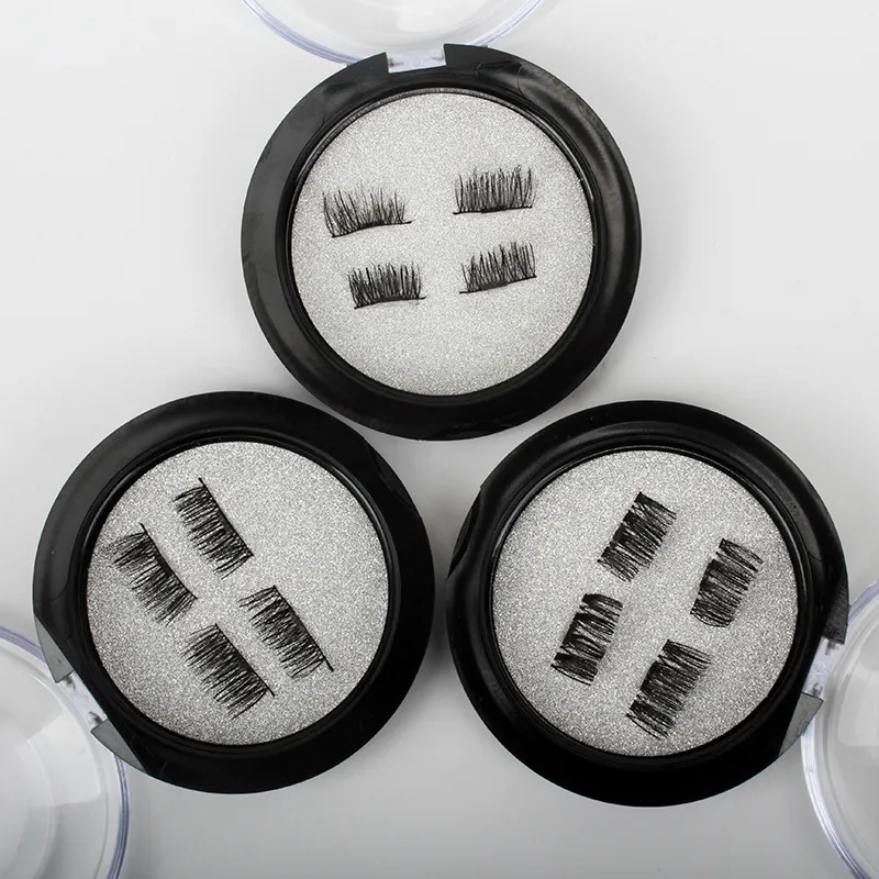 3D Magnetic Eyelashes Natural Realistic False Eye Lash Directly Adsorbed On True Eyelashes 1lot/