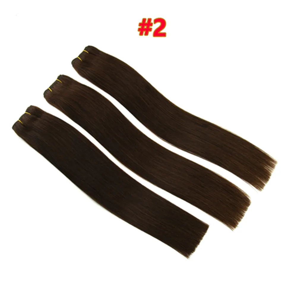 9A Pure Brazilian Remy Hair Straight Human Hair Weft Extensions 100% Remy Brazilian Hair Weave Bundles