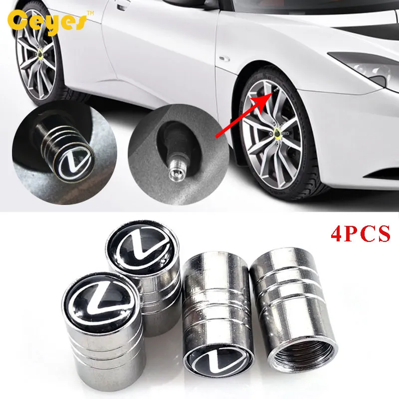 Car Wheel Tire Valves Tyre Stem Air Caps Cover For Lexus Rx300 Is250