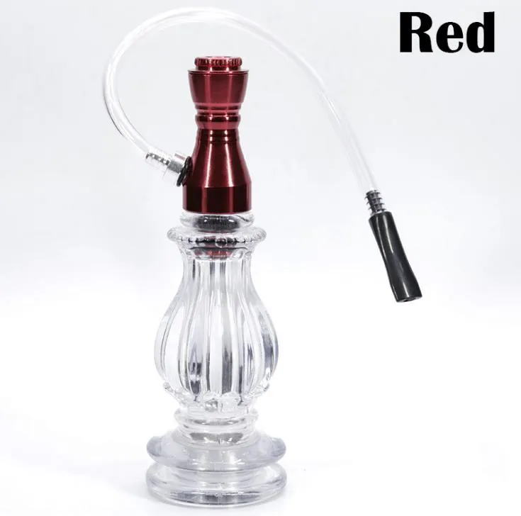 The new acrylic smoke pipe with leather tube export pipe tobacco appliance GT-051