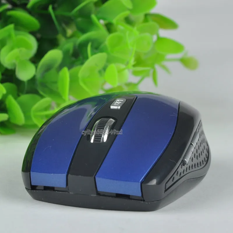 Mouse ottico wireless USB da 24 GHz Mouse con ricevitore USB Smart Sleep Mouse a risparmio energetico computer Tablet PC Laptop Desktop con Whi2431608