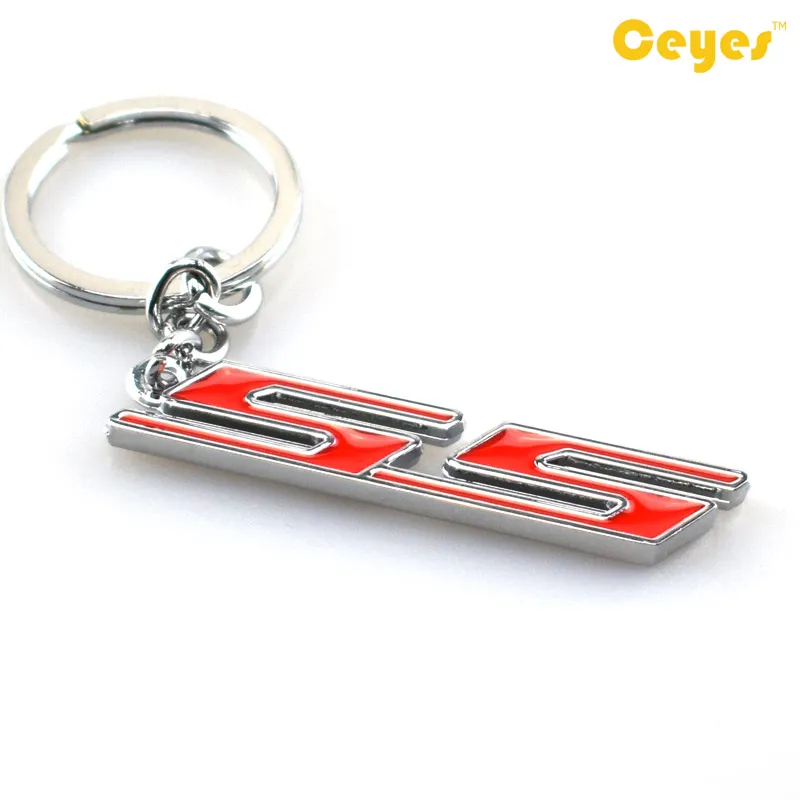 Auto -styling sleutelhanger voor SS voertuiglogo sleutelhanger voor Audi S -lijn VW Nissan auto -accessoires Key Chain5410341