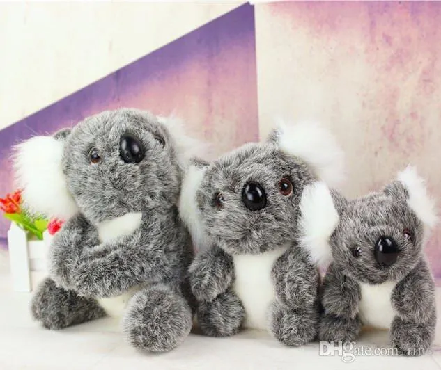 Jouets en peluche koala mignons, poupée, animaux en peluche de 13cm, ours, jolis cadeaux d'anniversaire pour enfants