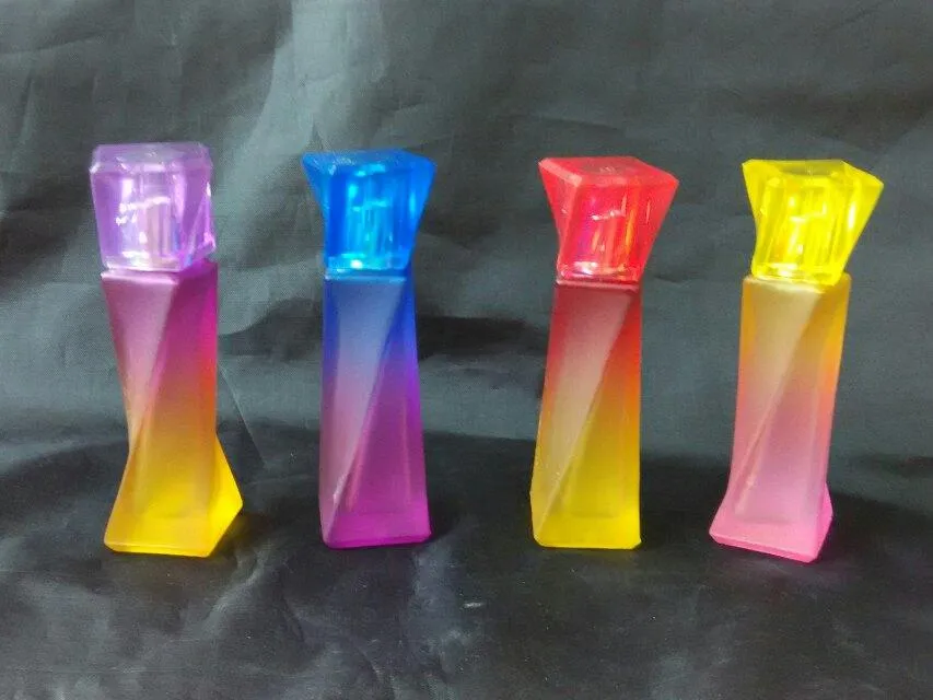다채로운 알코올 램프 유리 봉 액세서리, 독특한 기름 버너 유리 파이프 물 파이프 유리 파이프 석유 굴 착 기와 Dropper