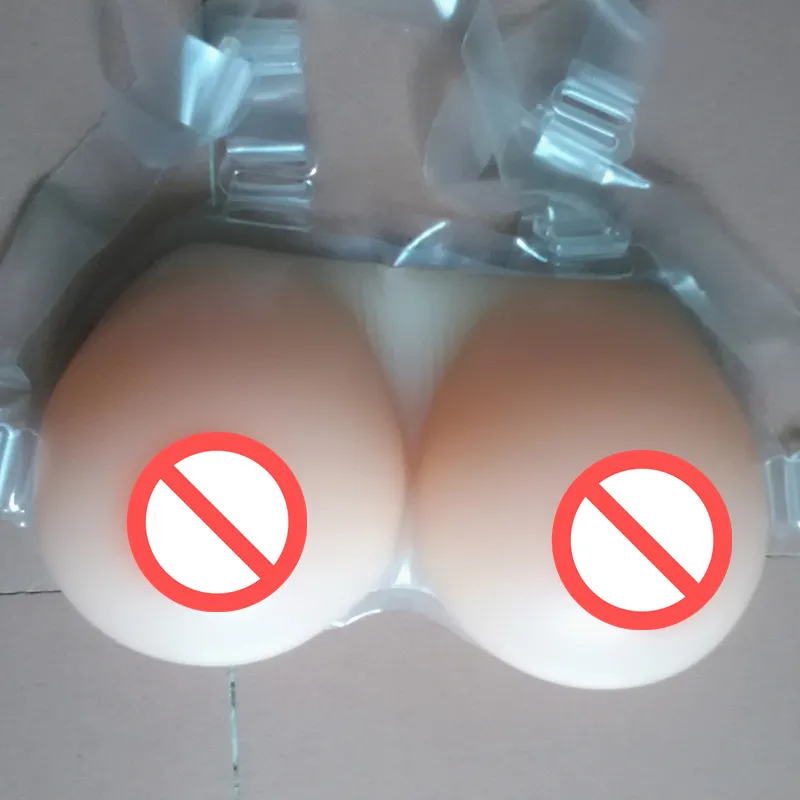 natural silicone breast forms Silicon Breast Cups 2000g largest size of shemale or crossdresser9532862