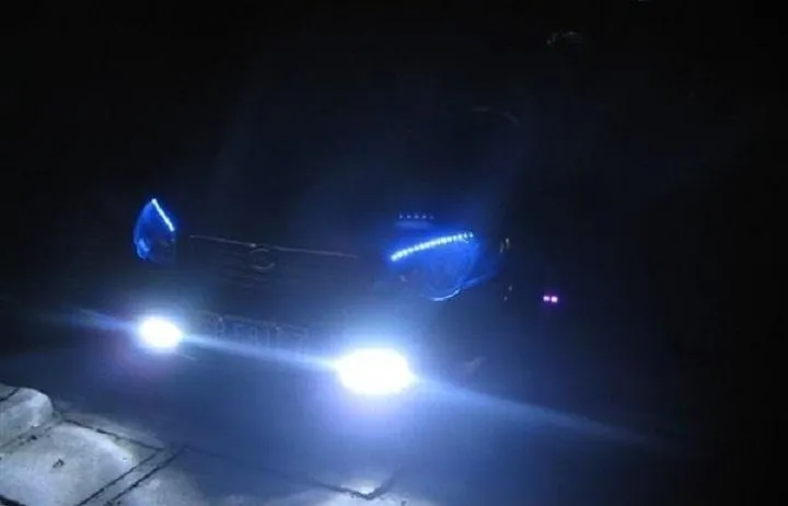 Universal Drl DC 12V 8W 8LED bil dagtid körning lysande huvud dimma lampa super vit färg vattentät yttre LED bil styling